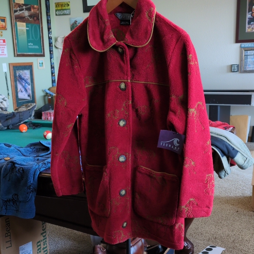 Tsunami Red Equestrian Jacket for Women. Make An Offer
